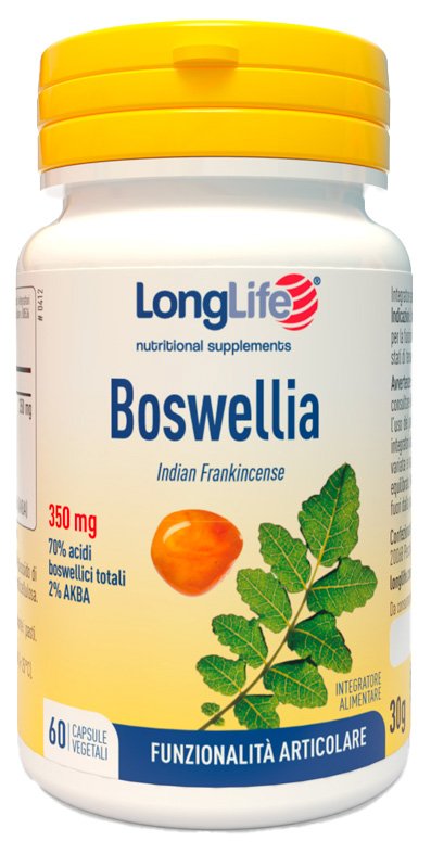 LONGLIFE BOSWELLIA 60 CAPSULE VEGETALI - Doctor Vinz