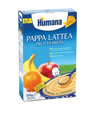 HUMANA PAPPA FRUTTA MISTA 230 G - Doctor Vinz