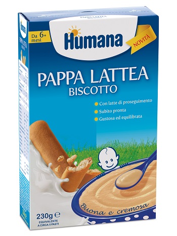 HUMANA PAPPA LATTEA BISCOTTO 230 G - Doctor Vinz