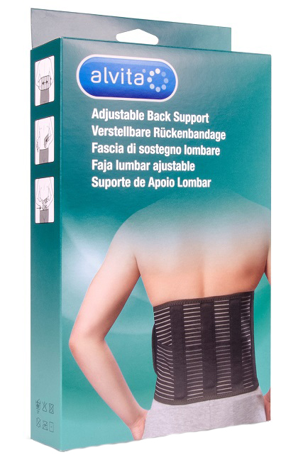 ALVITA FASCIA LOMBARE MISURA 3 CIRCONFERENZA 120-140 CM - Doctor Vinz