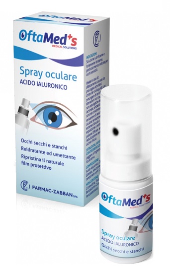 OFTAMED'S SPRAY CULARE OCCHI SECCHI E STANCHI ACIDO IALURONICO 10 ML - Doctor Vinz