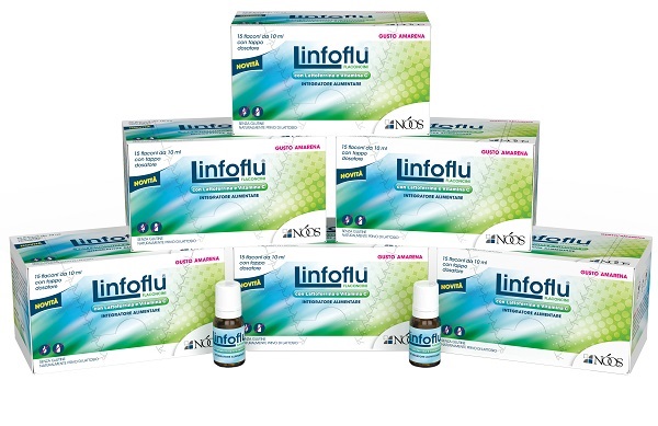 LINFOFLU MULTIPACK CONFEZIONE MULTIPLA DA 6 ASTUCCI X 15 FLACONCINI CONTIENE ZUCCHERO ED EDULCORANTE - Doctor Vinz