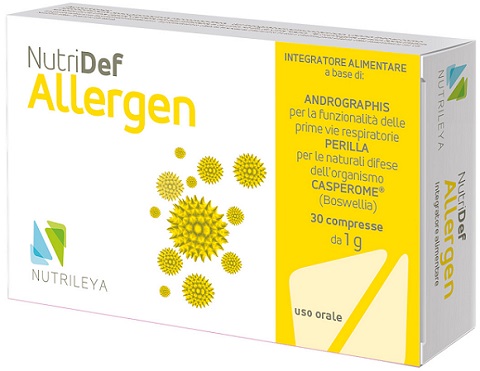 NUTRIDEF ALLERGEN 30 COMPRESSE - Doctor Vinz