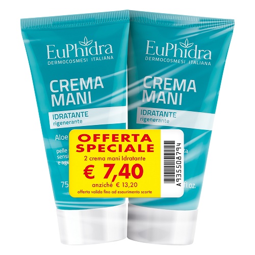 EUPHIDRA ABB CREMA MANI IDRATANTE TERMOFORMATI 2 PEZZI - Doctor Vinz