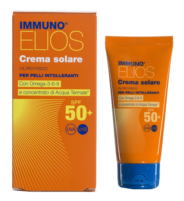 IMMUNO ELIOS  CREMA SOLARE SPF 50+ PELLI INTOLLERANTI - Doctor Vinz