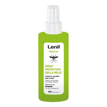 LENIL NATURAL SOLUZIONE ANTIZANZARA IN FLACONE + POMPA SPRAY 100 ML - Doctor Vinz