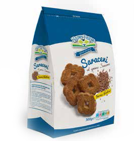 HAPPY FARM BISCOTTI SARACENI 300 G - Doctor Vinz
