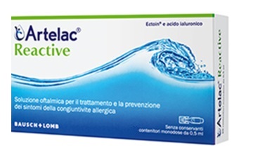 ARTELAC REACTIVE SOLUZIONE OFTALMICA MONODOSE 20 UNITA' DA 0,5 ML - Doctor Vinz