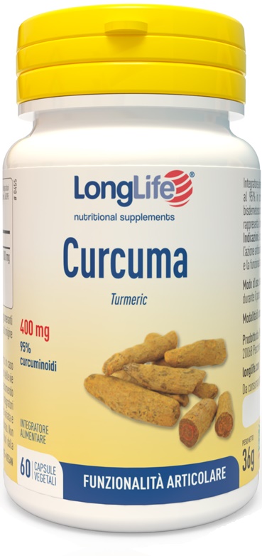 LONGLIFE CURCUMA 60 CAPSULE VEGETALI - Doctor Vinz