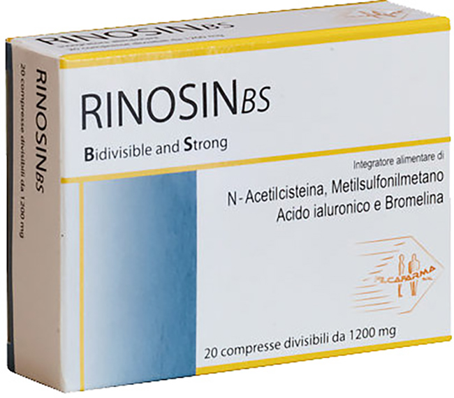 RINOSINBS 20 COMPRESSE DA 1.2 G - Doctor Vinz