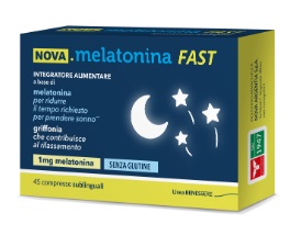NOVA MELATONINA FAST 45 COMPRESSE 1MG DI MELATONINA - Doctor Vinz
