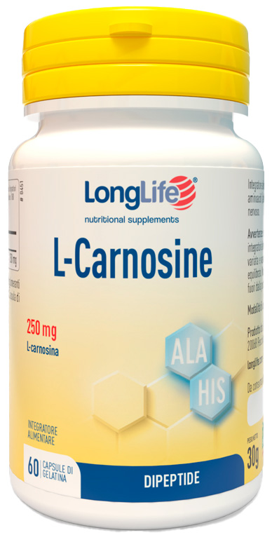 LONGLIFE L-CARNOSINE 60 CAPSULE - Doctor Vinz