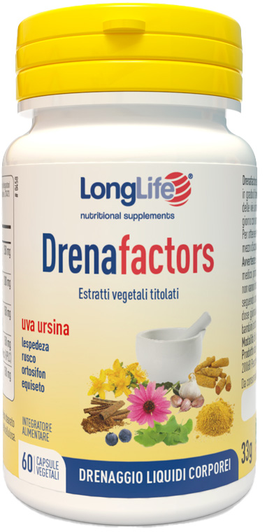 LONGLIFE DRENAFACTORS 60 CAPSULE - Doctor Vinz