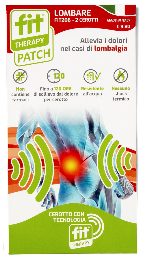 CEROTTO FIT THERAPY LOMBARE 2 PEZZI - Doctor Vinz