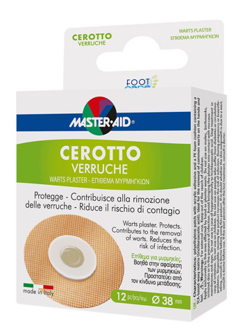 CEROTTO VERRUCHE MASTER-AID FOOT CARE 12 PEZZI - Doctor Vinz