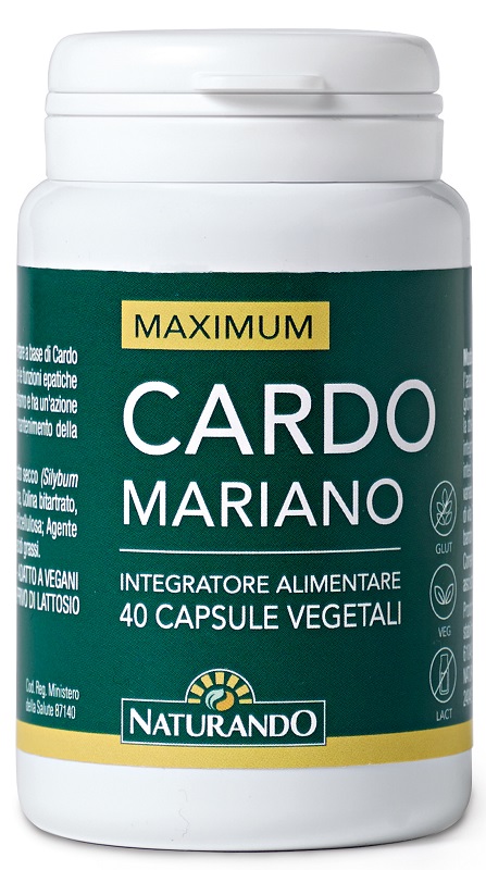 MAXIMUM CARDO MARIANO 40 CAPSULE - Doctor Vinz