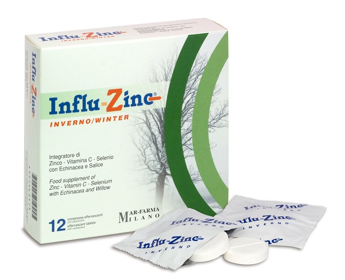 INFLUZINC INVERNO 12 COMPRESSE EFFERVESCENTI - Doctor Vinz