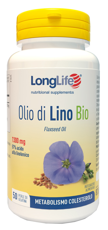 LONGLIFE OLIO DI LINO BIO 50 PERLE - Doctor Vinz