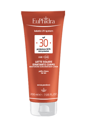 EUPHIDRA KALEIDO UV SYSTEM LATTE SOLARE CORPO 30 - Doctor Vinz