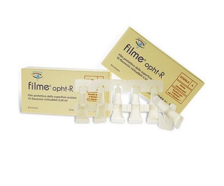 FILME OPHT-R LIQUIDO OFTALMICO PROTETTIVO 10 FLACONCINI 0,5 ML - Doctor Vinz