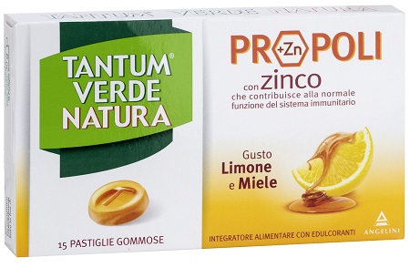 TANTUM VERDE NATURA PASTIGLIE GOMMOSE LIMONE & MIELE 30 G - Doctor Vinz