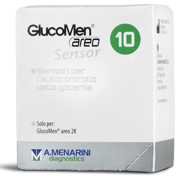 STRISCE GLUCOMEN AREO SENSOR PER ANALISI DEL GLUCOSIO 10 PEZZI - Doctor Vinz