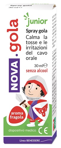 NOVA GOLA SPRAY JUNIOR FRAGOLA 30 ML - Doctor Vinz