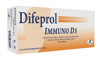 DIFEPROL IMMUNO D3 12 FLACONCINI DA 10 ML - Doctor Vinz