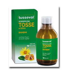TUSSEVAL SCIROPPO TOSSE BAMBINI 200 ML - Doctor Vinz