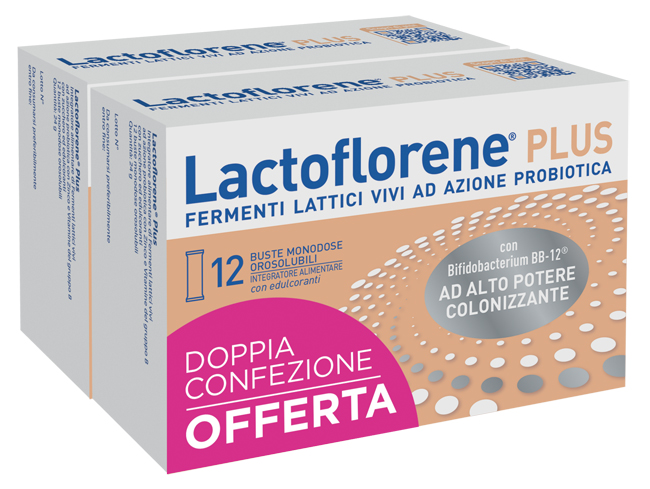 LACTOFLORENE PLUS BIPACK 12 BUSTINE 48 G - Doctor Vinz