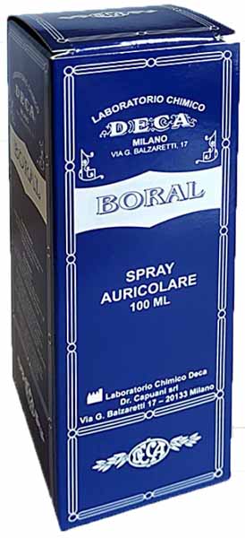 BORAL SPRAY AURICOLARE 100 ML - Doctor Vinz