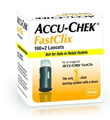 LANCETTE PUNGIDITO ACCU-CHEK FASTCLIX 100 + 2 PEZZI - Doctor Vinz
