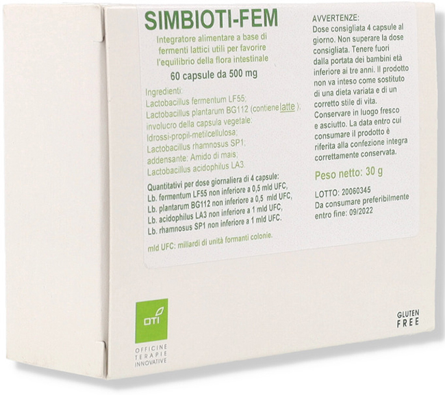 SIMBIOTI FEM 60 CAPSULE - Doctor Vinz