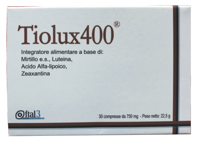 TIOLUX 400 30 COMPRESSE - Doctor Vinz