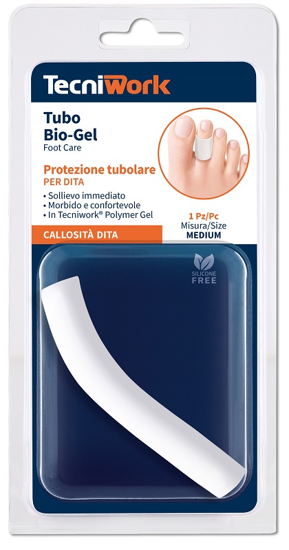 BIOGEL FASCETTA TUBOLARE GEL DITA PIEDI MEDIUM 1 PEZZO - Doctor Vinz