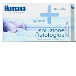 HUMANA SOLUZIONE FISIOLOGICA MONODOSE, 20 FLACONCINI DA 5ML - Doctor Vinz