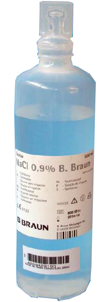 SOLUZIONE FISIOLOGICA 0,9% SODIO CLORURO 500ML NON INIETTABILE - Doctor Vinz