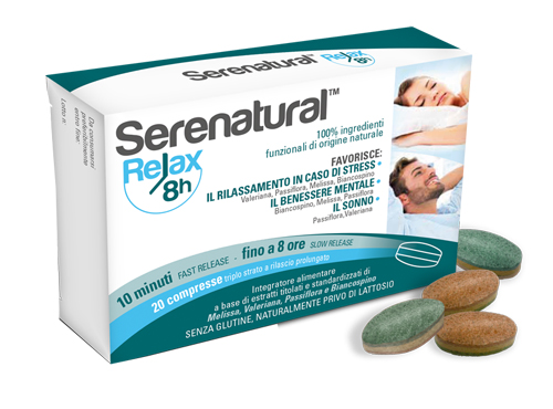 SERENATURAL RELAX 8H 20 COMPRESSE - Doctor Vinz