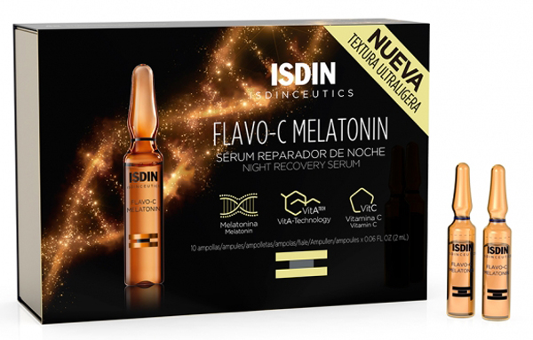 ISDINCEUTICS FLAVO C MELATONIN 10 FIALE - Doctor Vinz