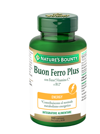 BUON FERRO PLUS 100 CAPSULE - Doctor Vinz