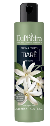 EUPHIDRA CREMA CORPO IDRATANTE TIARE' IN FLACONE CON ETICHETTA - Doctor Vinz