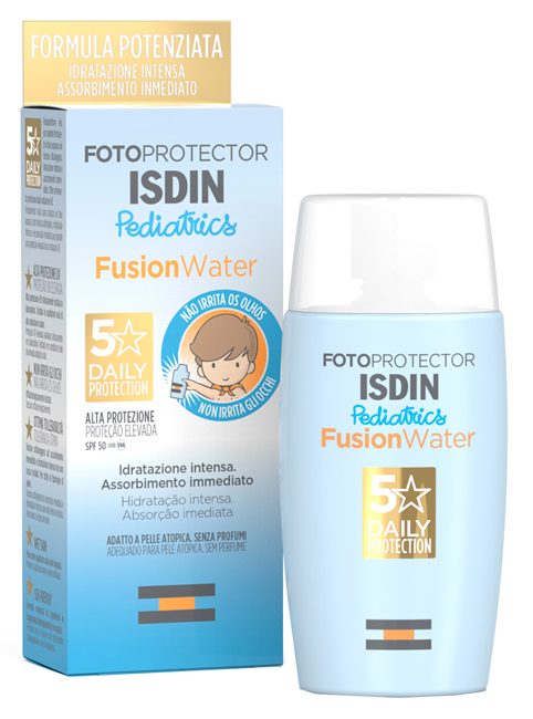 FOTOPROTECTOR PEDIATRICS FUSION WATER SPF50 - Doctor Vinz