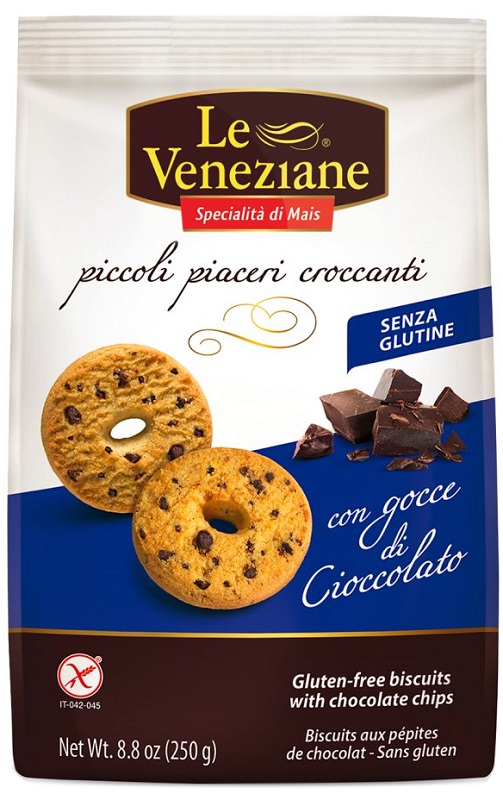 LE VENEZIANE BISCOTTI GOCCE DI CIOCCOLATO 250 G - Doctor Vinz