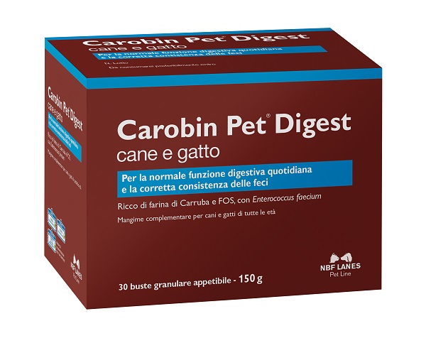 CAROBIN PET DIGEST GRANULARE 30 BUSTE DA 5 G - Doctor Vinz