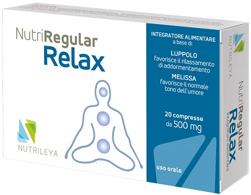 NUTRIREGULAR RELAX 20 COMPRESSE - Doctor Vinz