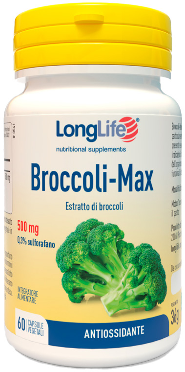 LONGLIFE BROCCOLI MAX 60 CAPSULE - Doctor Vinz