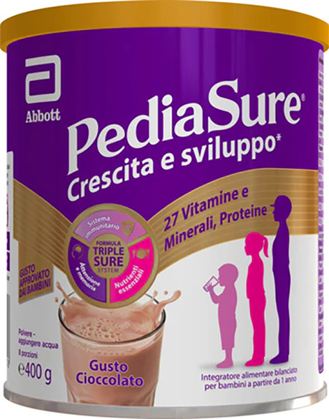PEDIASURE CRESCITA&SVILUPPO RINFORZA CIOCCOLATO 850 G - Doctor Vinz