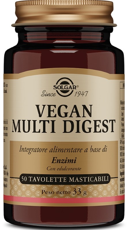 VEGAN MULTI DIGEST 50 TAVOLETTE MASTICABILI - Doctor Vinz