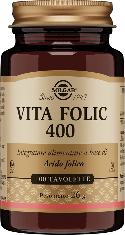 VITA FOLIC 400 100 TAVOLETTE - Doctor Vinz