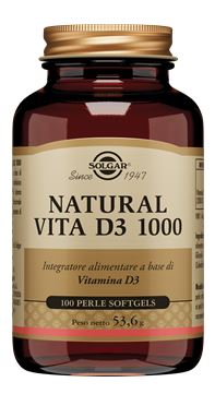 NATURAL VITA D3 1000 100 PERLE SOFTGEL - Doctor Vinz